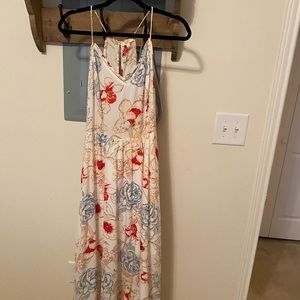 Midi floral dress